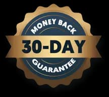 30-day money-back guarantee badge