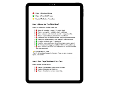 Is It Too Late Assessment Pack