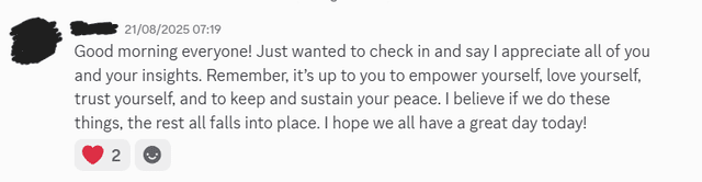 Community feedback 2